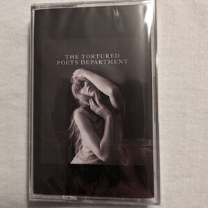 Taylor Swift The Tortured Poets Department Cassette Sealed TTPD The Black Dog